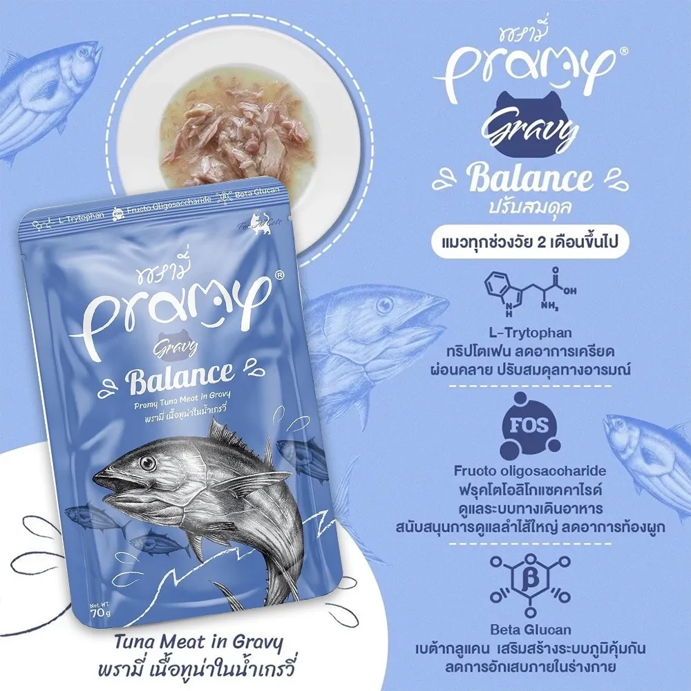 Pramy อาหารเปียกแมว ขนาด 70 g