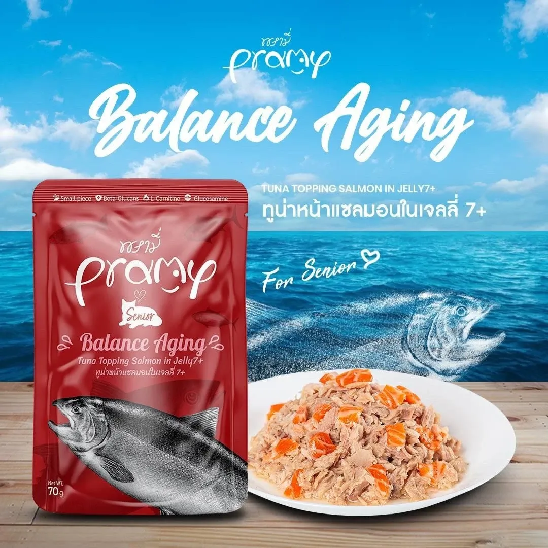 Pramy อาหารเปียกแมว ขนาด 70 g