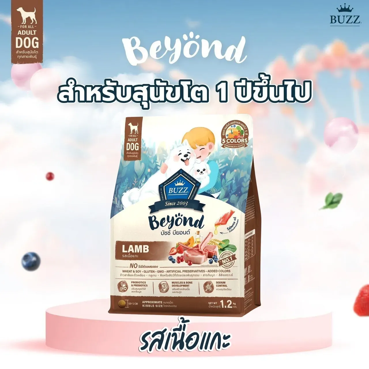 Buzz Beyond สูตรสุนัขโต
