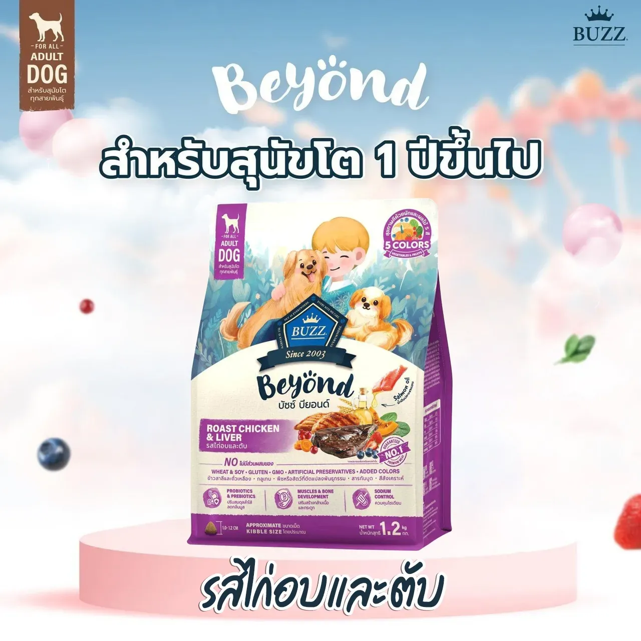 Buzz Beyond สูตรสุนัขโต