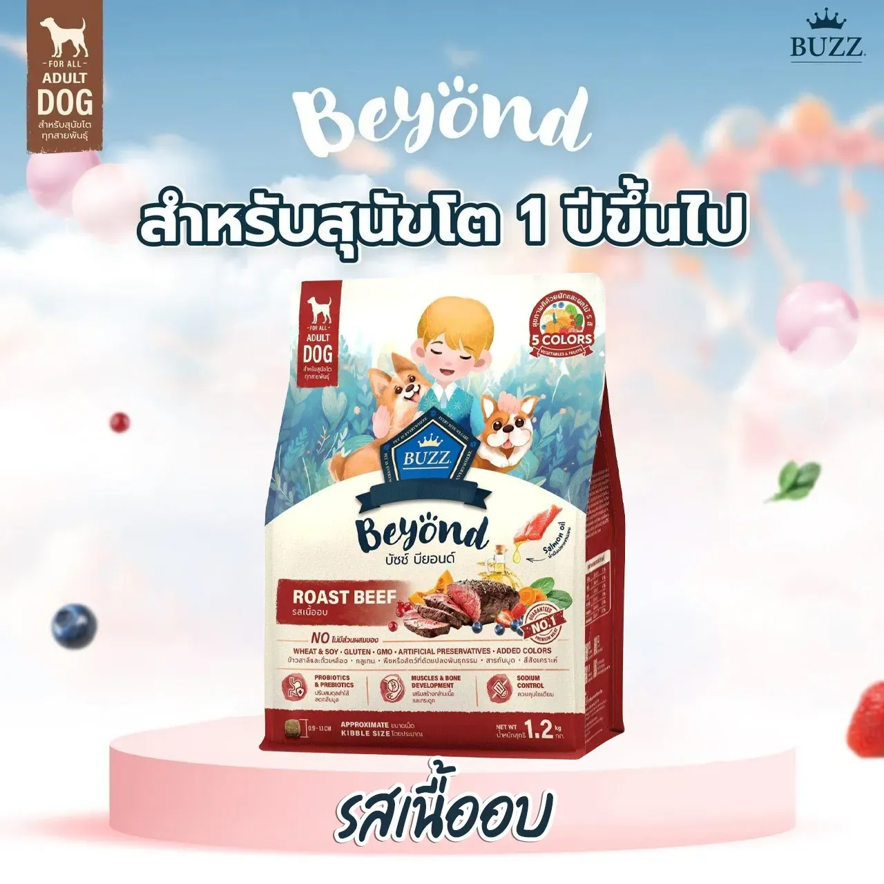 Buzz Beyond สูตรสุนัขโต