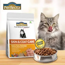 Perfecta Care อาหารแมวโต สูตร Skin Care Hydrolyte (ดูแลผิวหนังและขน)