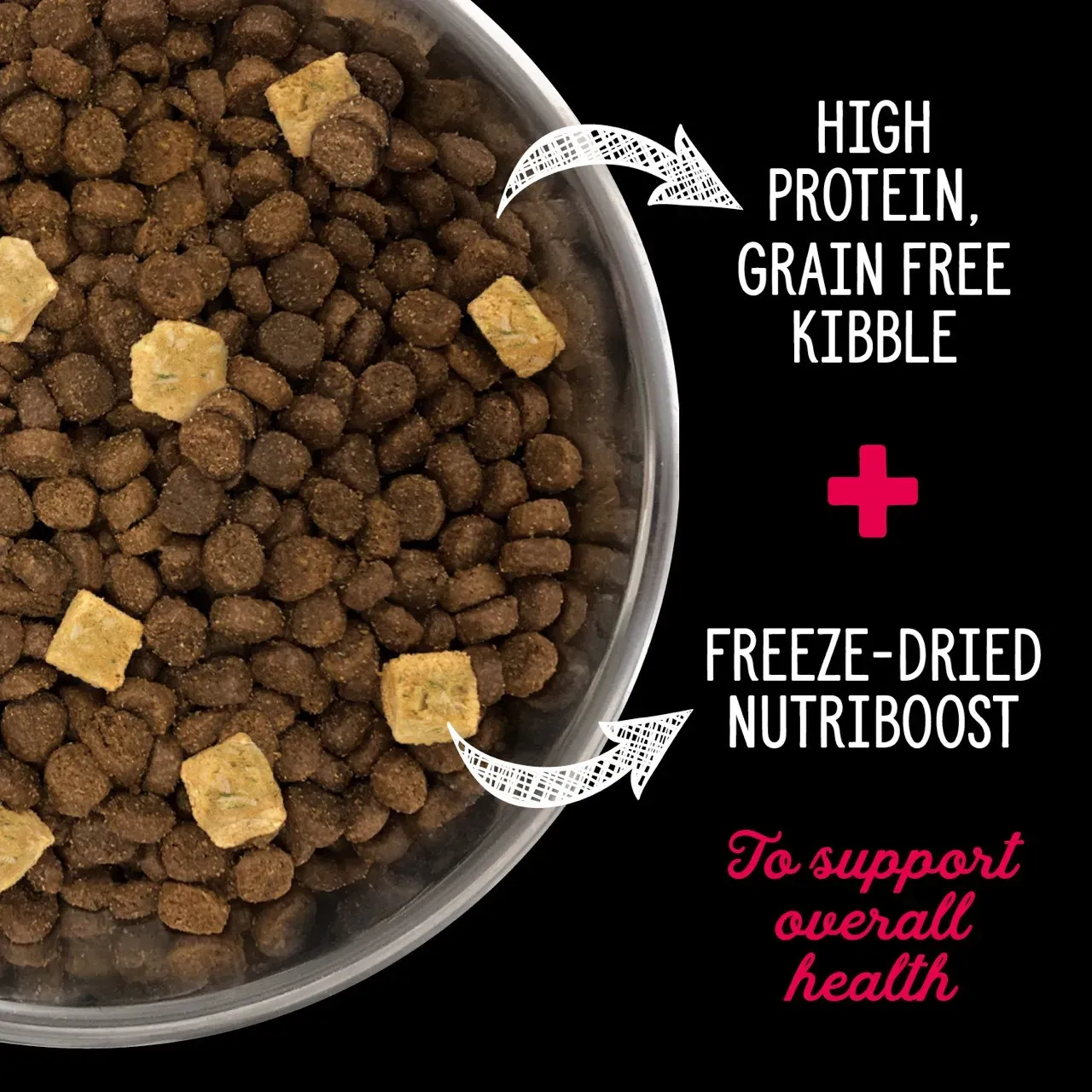 Nutrience Subzero Prairie Red อาหารแมว Grain-Free ผสมฟรีซดราย (สูตรเนื้อแดงรวม วัว แกะ หมูป่า)