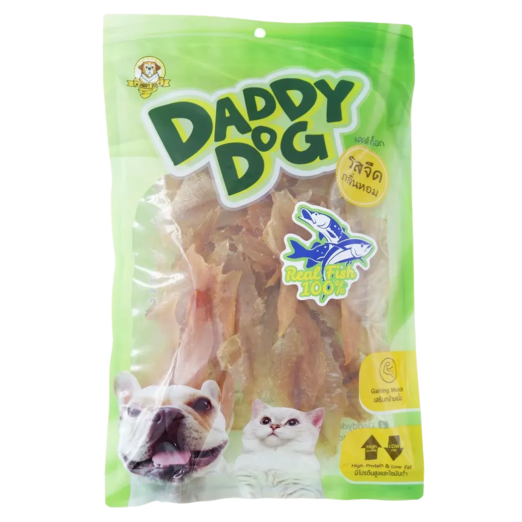 Daddy Dog ขนมสุนัข เนื้อปลา/กระดูกปลา 150-400 g