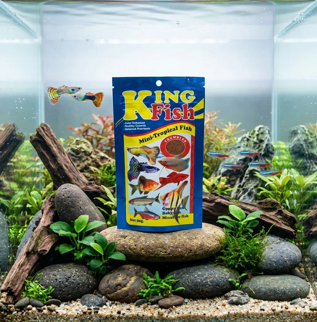 King Fish Mini Tropical (60 กรัม)