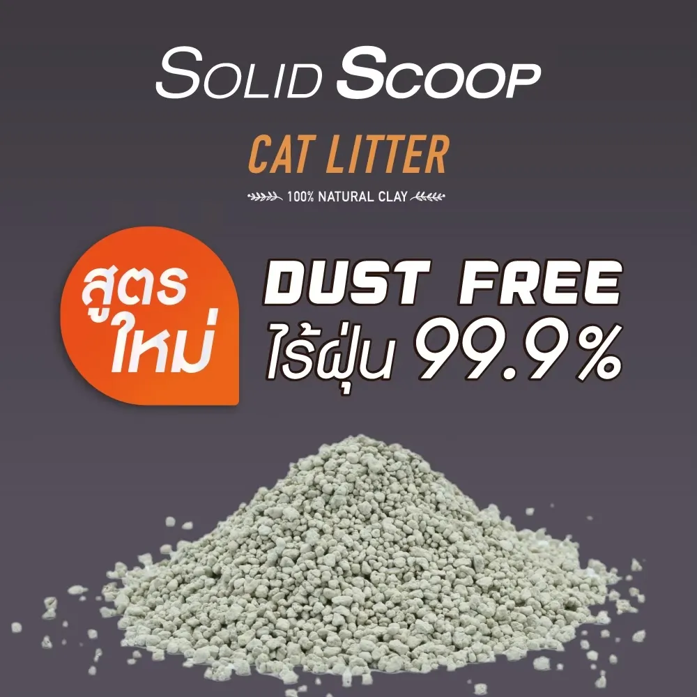 Solid Scoop 15L. ทรายภูเขาไฟ