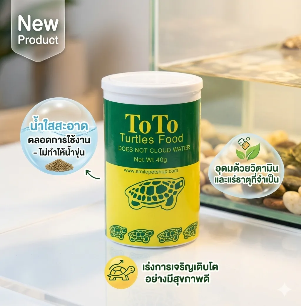 Toto (โตโต้) อาหารเต่า