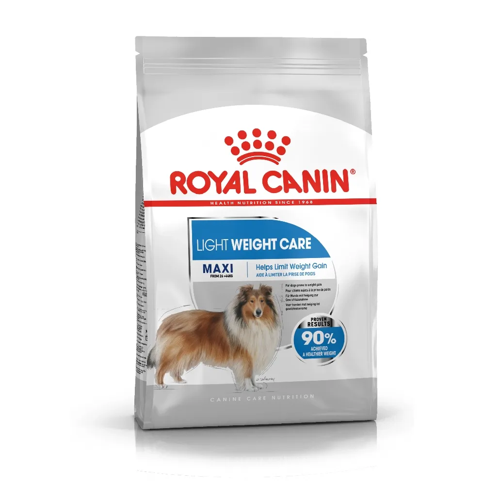 Royal Canin Maxi Light Weight Care อาหารเม็ดสำหรับสุนัขโตพันธุ์ใหญ่ สูตรควบคุมน้ำหนัก