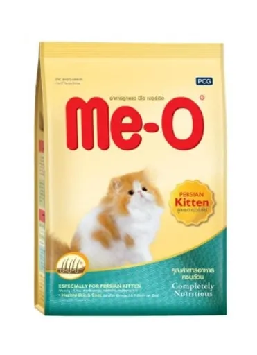Me-O Kitten Persian อาหารเม็ดสำหรับ ลูกแมวสายพันธ์เปอร์เซีย