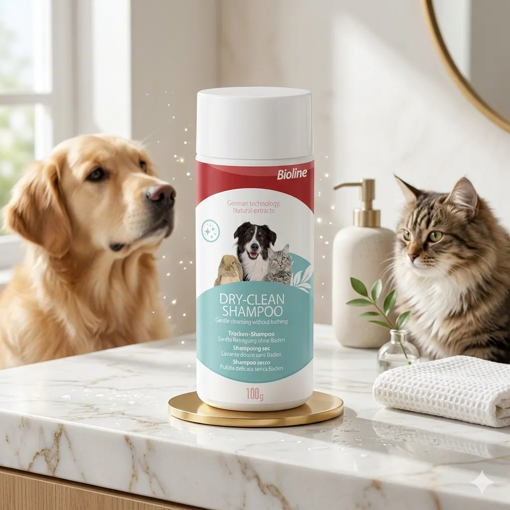Bioline แป้งขจัดกลิ่นตัว Dry-Cleanshampoo 100g