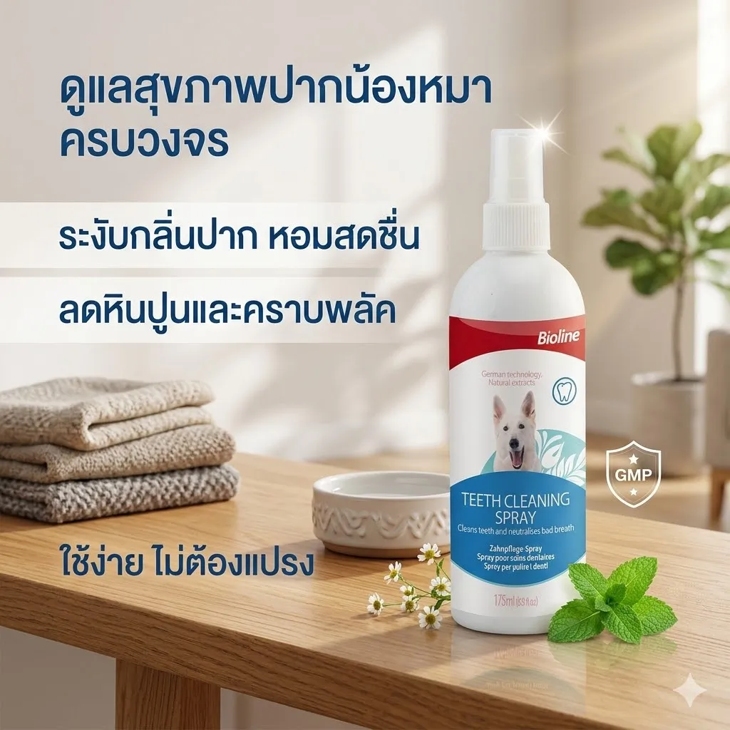 Bioline เมาส์สเปรย์ฟัน Teeth Spray 175Ml.
