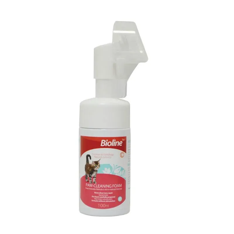 ไบโอไลนโฟมอุ้งเท้าแมว Pawfoam Cat 100Ml
