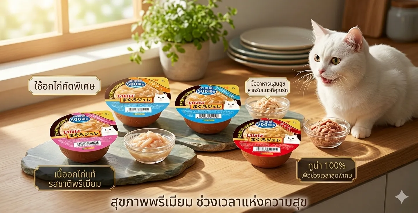 Inaba อาหารถ้วยในเจลลี่ 65 g