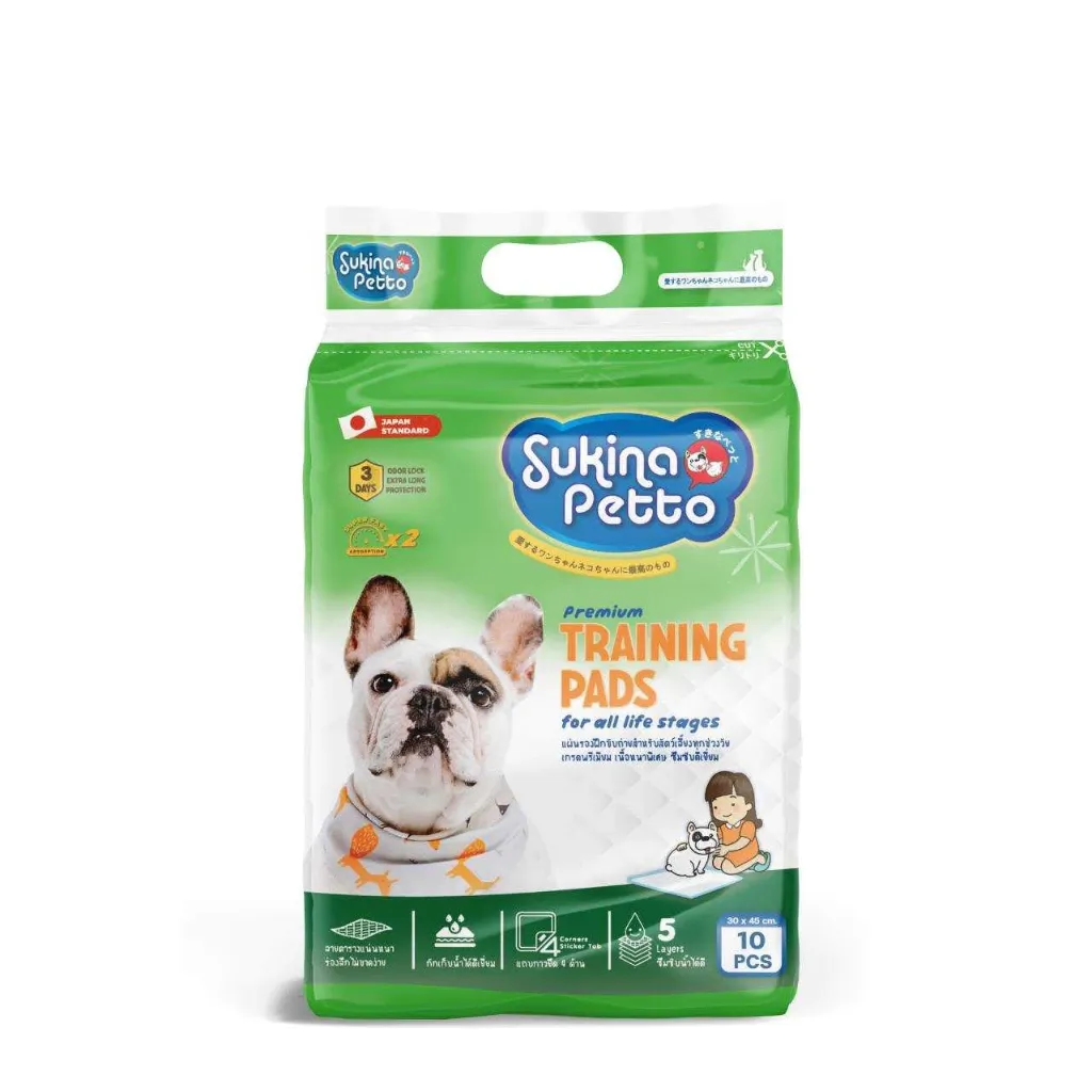 Sukina Petto แผ่นรองซับ สำหรับสัตว์เลี้ยง