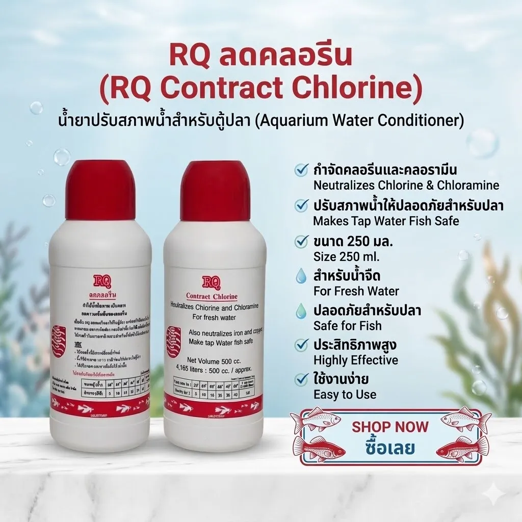 Rq (อาร์คิว) ผลิตภัณฑ์ลดคลอรีน