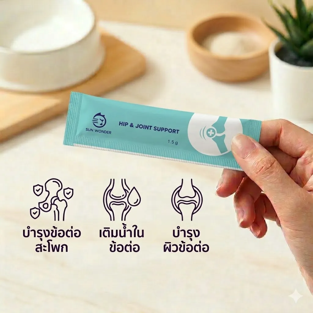 SunWonder อาหารเสริมบำรุงสุขภาพ สำหรับสุนัขและแมว