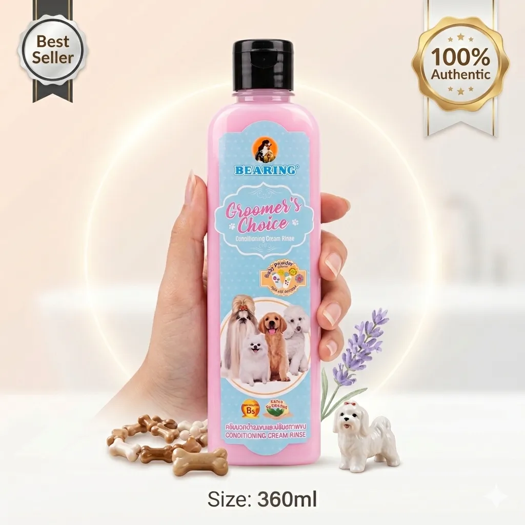 Bearing Groomers Choice ครีมนวดบำรุงขน สำหรับสุนัข กลิ่นBaby Power