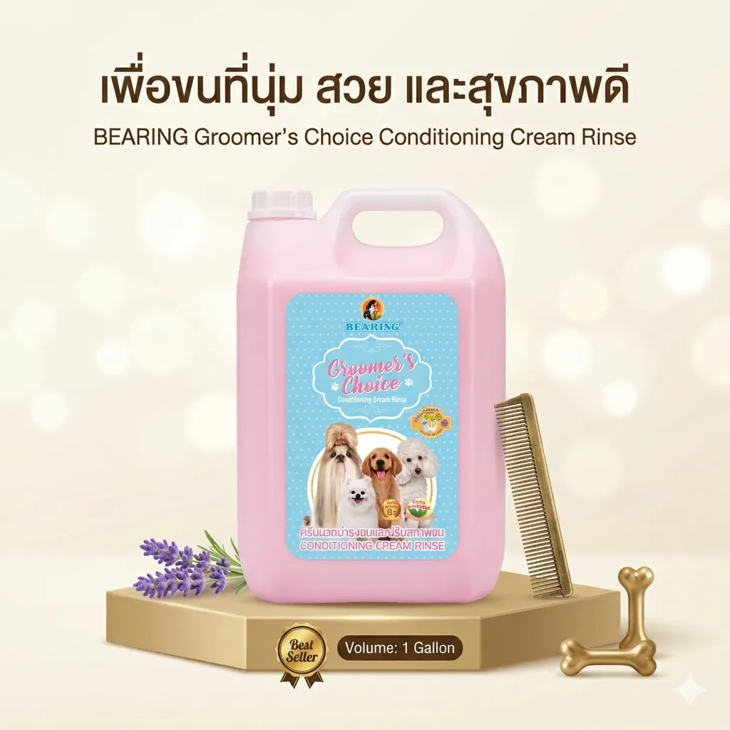 Bearing Groomers Choice ครีมนวดบำรุงขน สำหรับสุนัข กลิ่นBaby Power