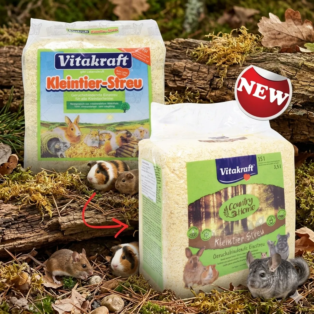 Vitakraft Comfort ขี้เลื่อยอัดแท่ง สำหรับสัตว์เลี้ยง