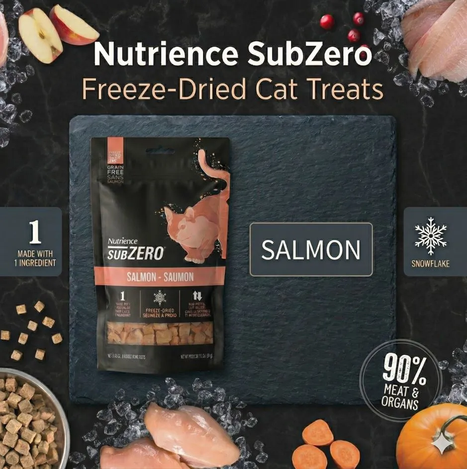Nutrience Freeze Dried Cat Treats ขนมแมวแบบฟรีซดราย
