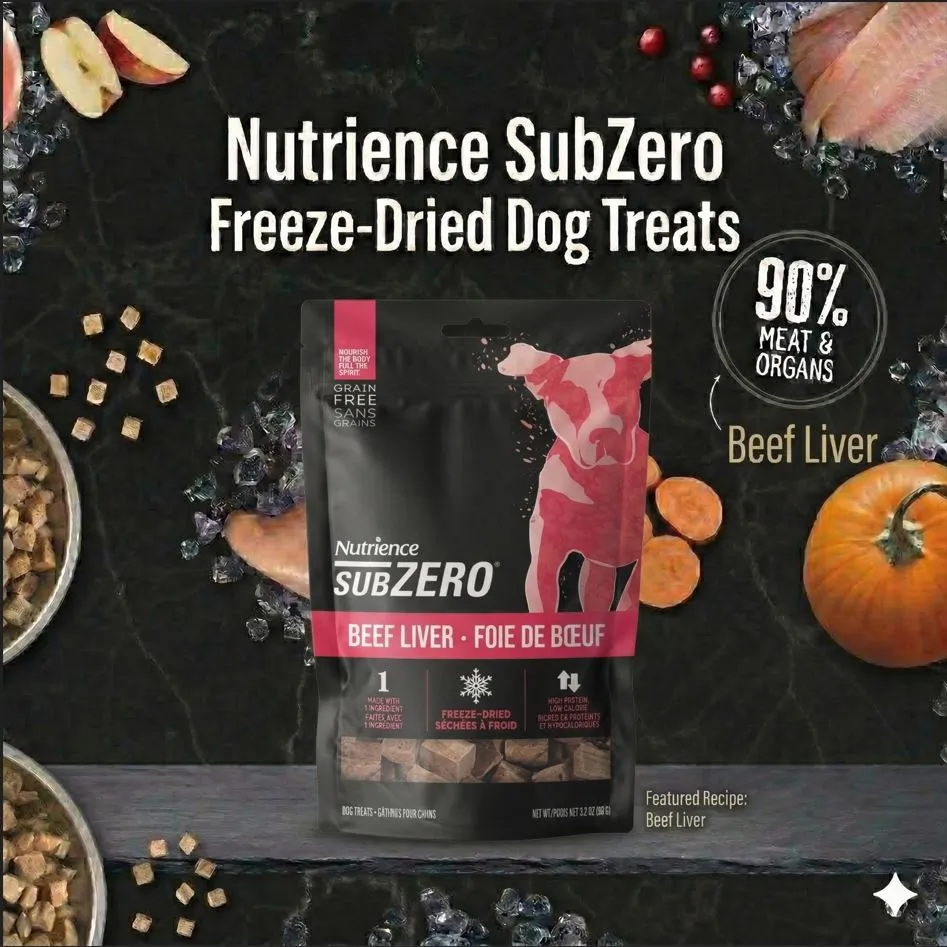 Nutrience Freeze Dried Dog Treats ขนมสุนัขแบบฟรีซดราย