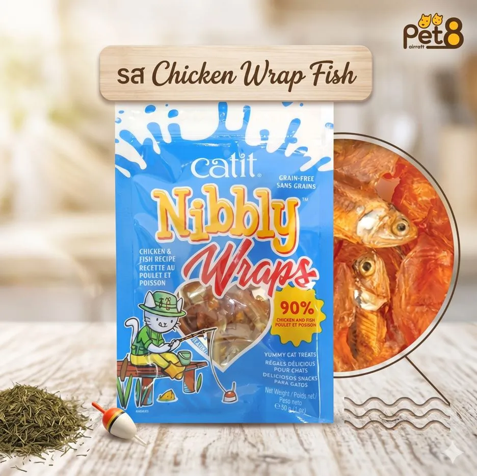 Pet8 Catit Nibbly ขนมสำหรับแมว 30g.