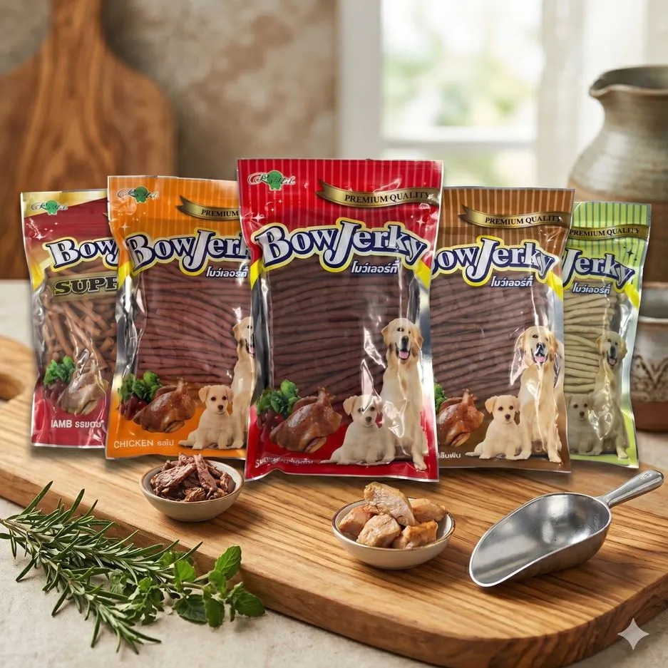Bow Jerky ขนมแท่งนิ่ม สำหรับสุนัข