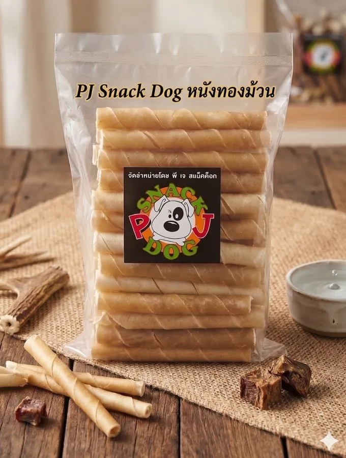 PJ Snack Dog ขนมคละแบบ สำหรับสุนัข