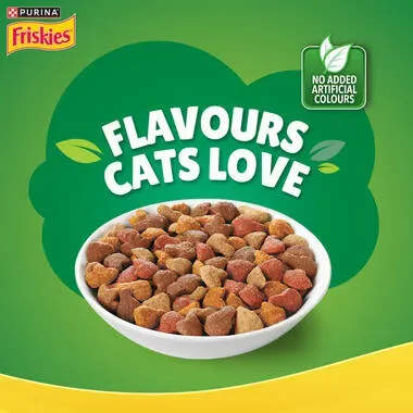Friskies Indoor Delights สูตรแมวเลี้ยงในบ้าน ช่วยควบคุมก้อนขน