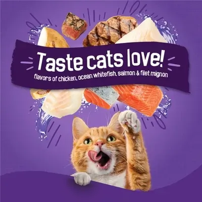 Friskies Surfin' & Turfin' สูตรเซิร์ฟฟิ่ง แอนด์ เทิร์ฟ รวมมิตรปลาและเนื้อ