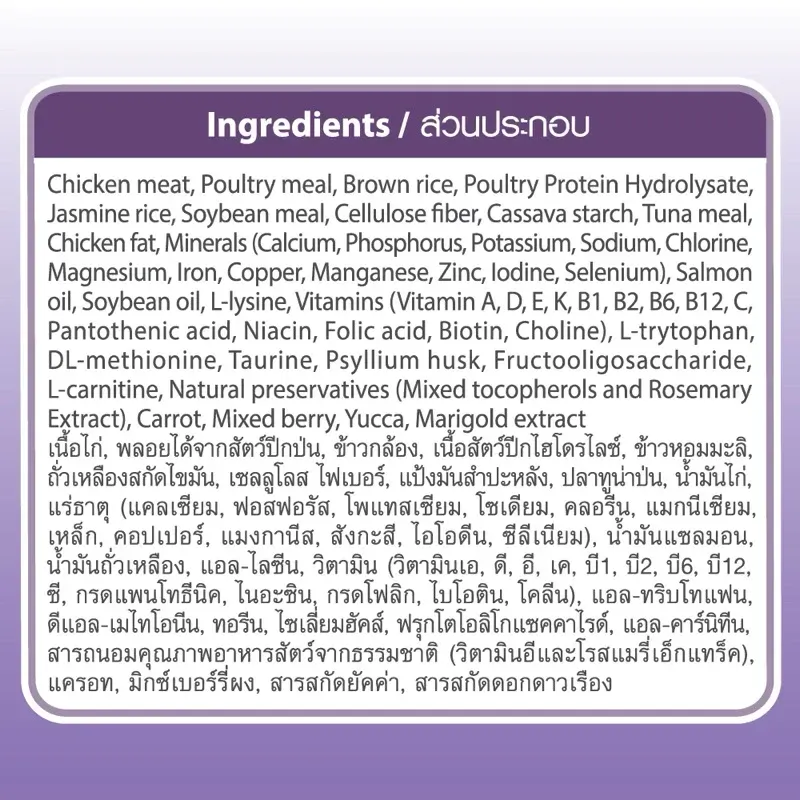 Perfecta Care อาหารแมวโต สูตร Neutered (แมวทำหมัน)