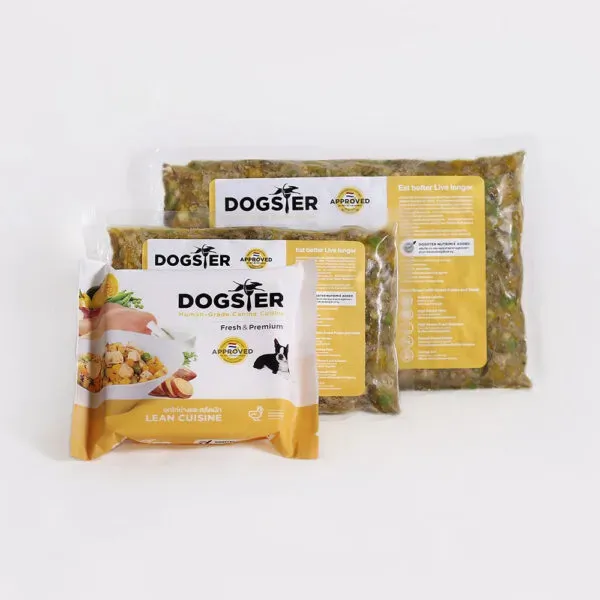 Dogster อาหารสุนัขปรุงสุกแช่แข็ง