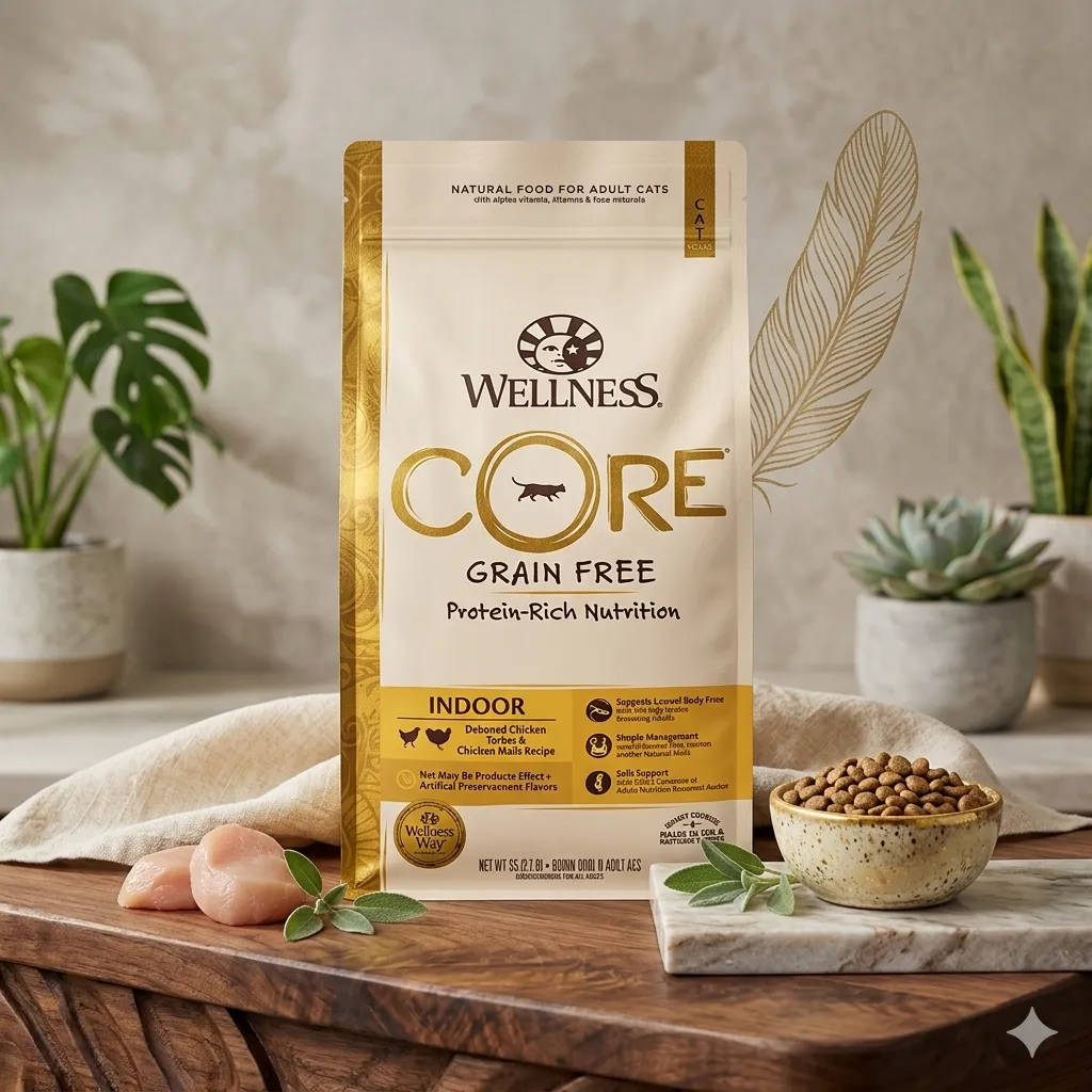 Wellness Core อาหารแมวเม็ด สูตร Indoor