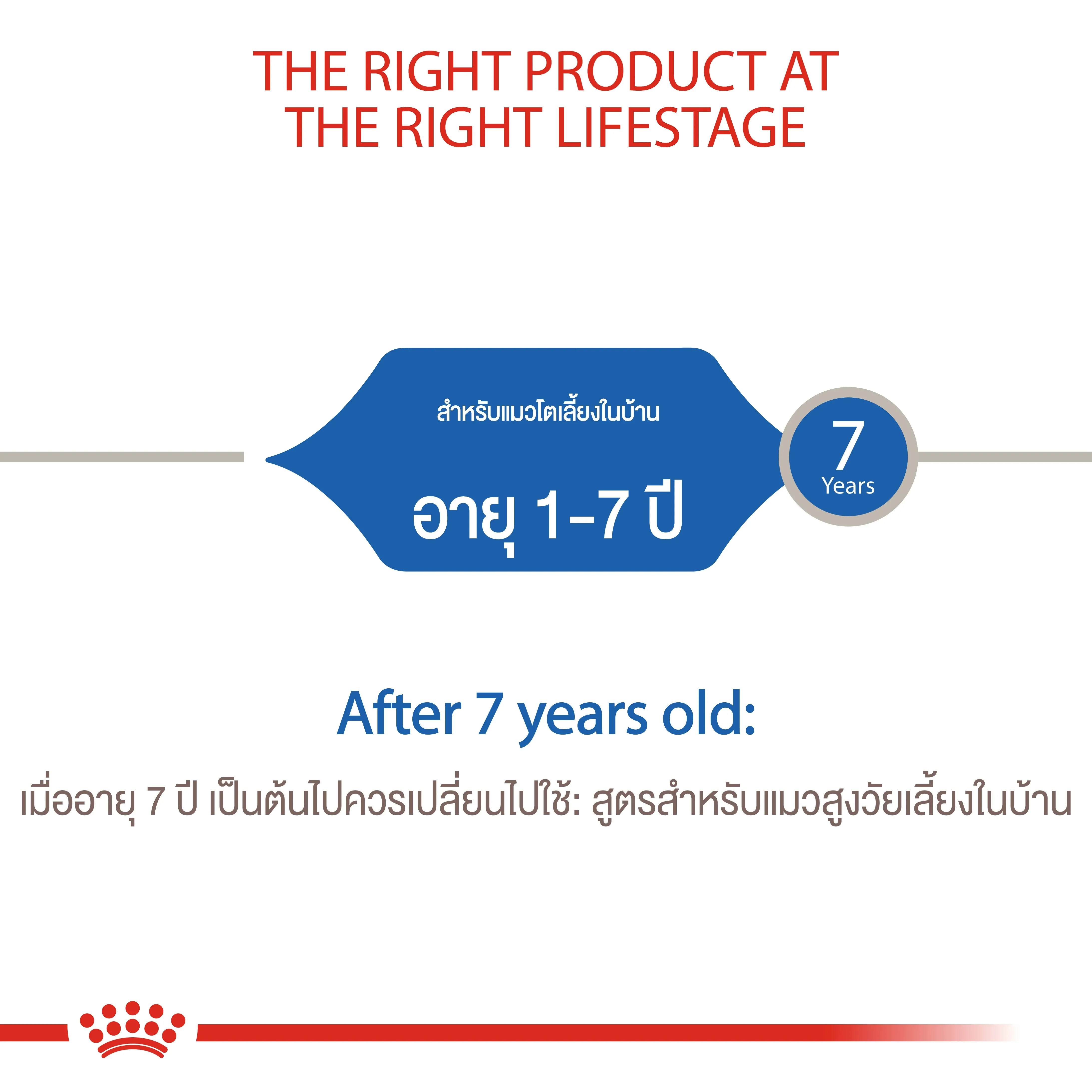 Royal Canin Indoor อาหารสำหรับแมวโต สูตรเลี้ยงในบ้าน