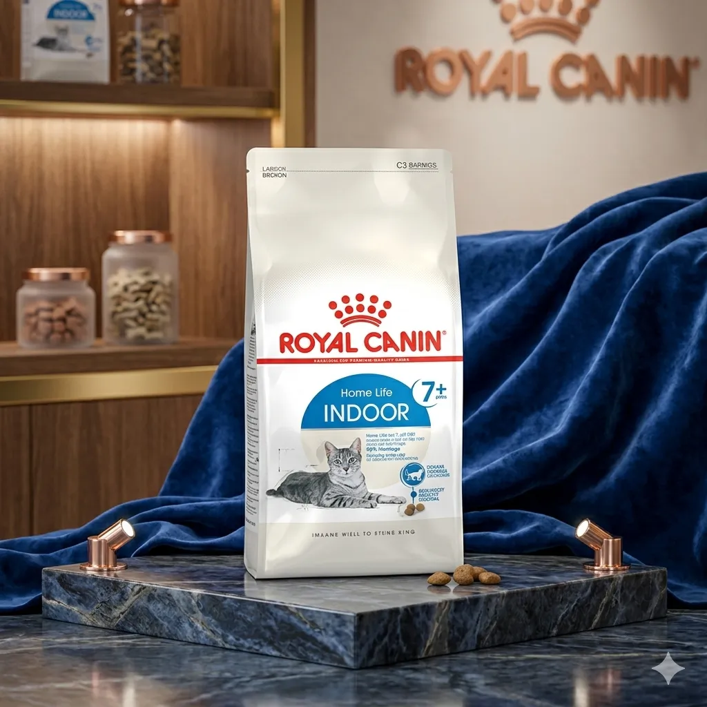 Royal Canin Indoor7+ อาหารสำหรับแมวสูงวัย7+ สูตรเลี้ยงในบ้าน
