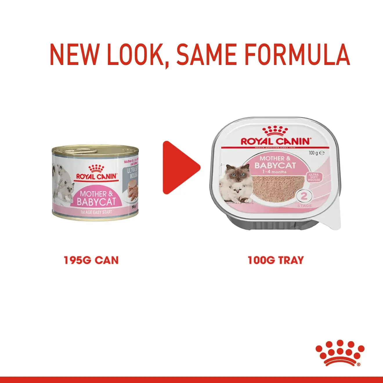 Royal Canin Babycat Can อาหารเปียกแมวกระป๋อง สำหรับแม่และลูกแมว 195 g
