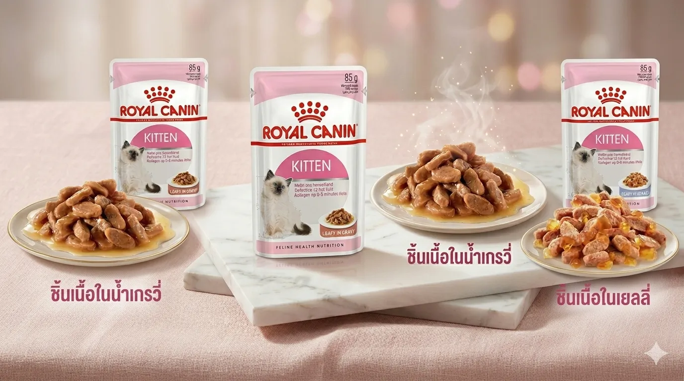 Royal Canin Pouch อาหารเปียกแมวซอง สูตร Kitten 85 g