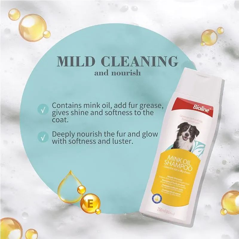 Bioline แชมพูสูตรขนมิ้งค์ (Mink Oil)