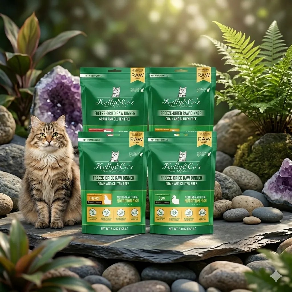 Kelly & Co'S Cat Freeze-Dried Raw Dinner บาร์ฟฟรีซดรายแมว 156 g