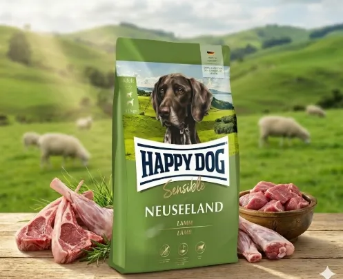 Happy Dog Sensible Neuseeland สูตรเนื้อแกะ สำหรับสุนัขพันธุ์ใหญ่