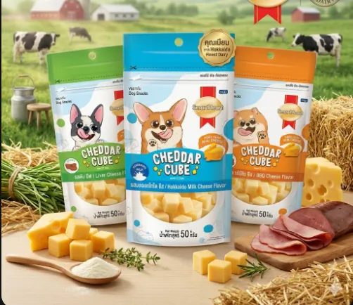 Smartheart Cheddar Cube ขนมสุนัข 50 g