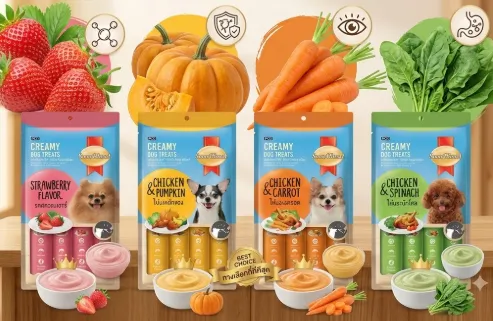 Smartheart Creamy Treat ขนมสุนัขเลีย