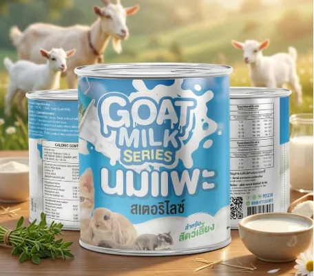 Goat Milk Series นมแพะสเตอร์ริไลส์ 400 Ml