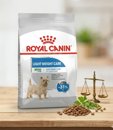 Royal Canin Mini Light Weight Care อาหารเม็ดสำหรับสุนัขโตพันธุ์เล็ก สูตรควบคุมน้ำหนัก