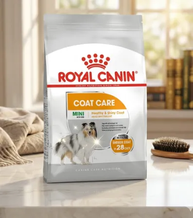 Royal Canin Mini Coat Care Adult อาหารเม็ดสำหรับสุนัขโตพันธุ์เล็ก สูตรบำรุงขน