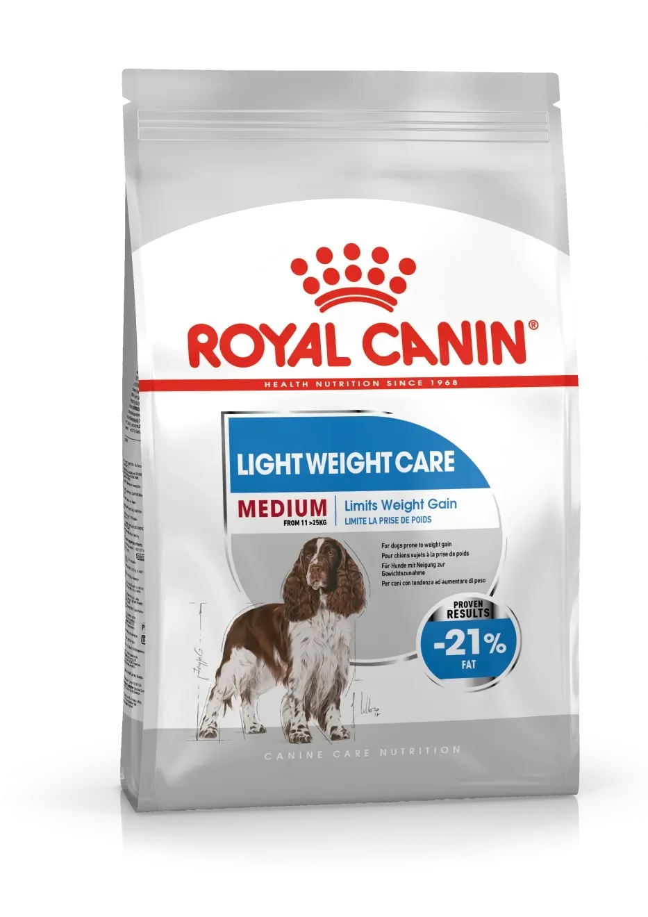 Royal Canin Medium Light Weight Care อาหารเม็ดสำหรับสุนัขโตพันธุ์กลาง สูตรควบคุมน้ำหนัก