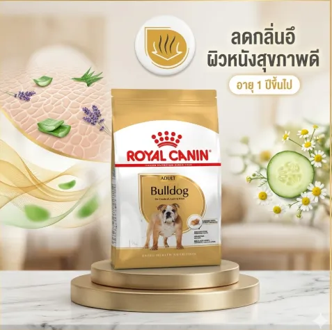 Royal Canin Bulldog Adult อาหารเม็ดสำหรับสุนัขโตพันธุ์บูลด็อก