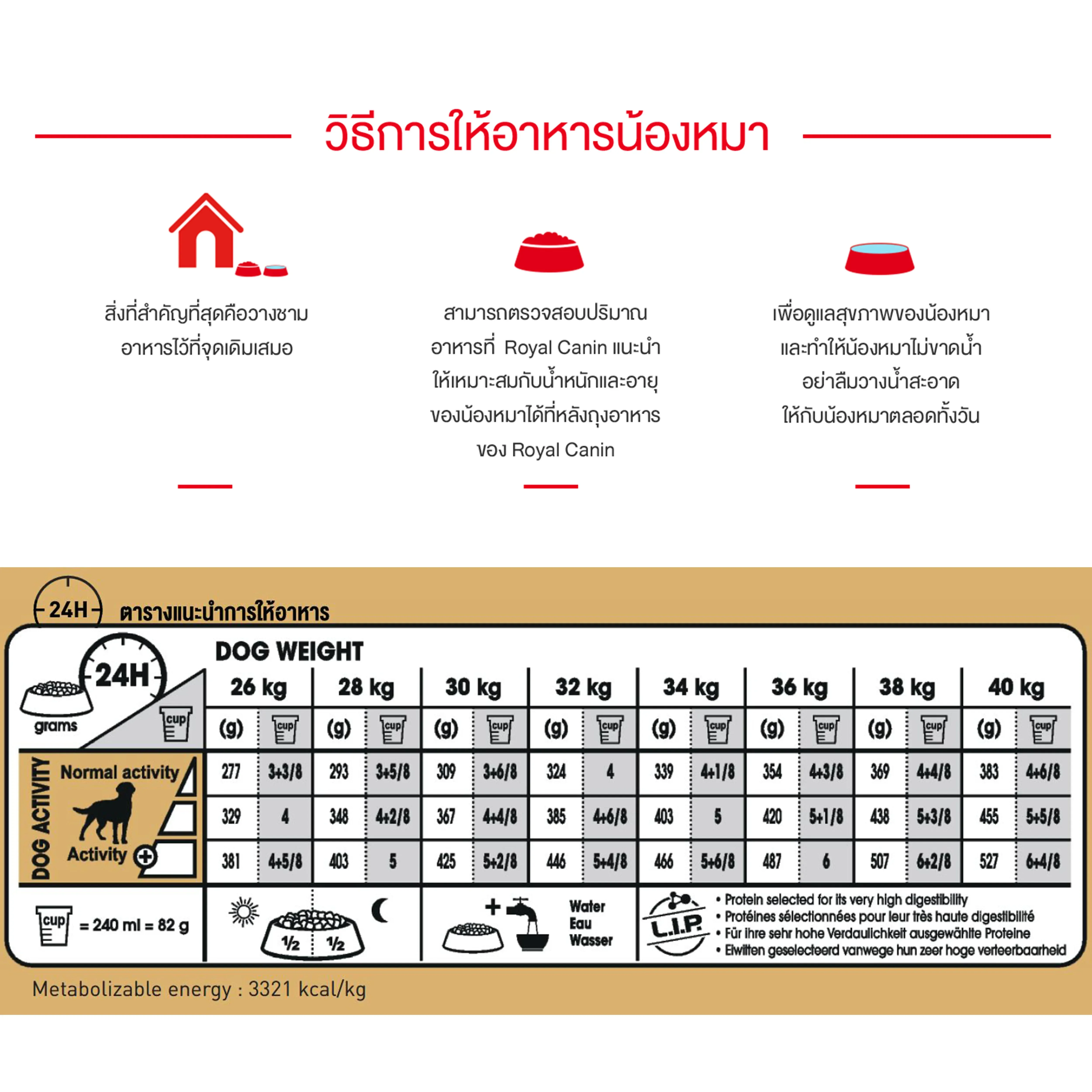 Royal Canin Labrador Retriever Adult อาหารเม็ดสำหรับสุนัขโตพันธุ์ลาบราดอร์รีทรีฟเวอร์
