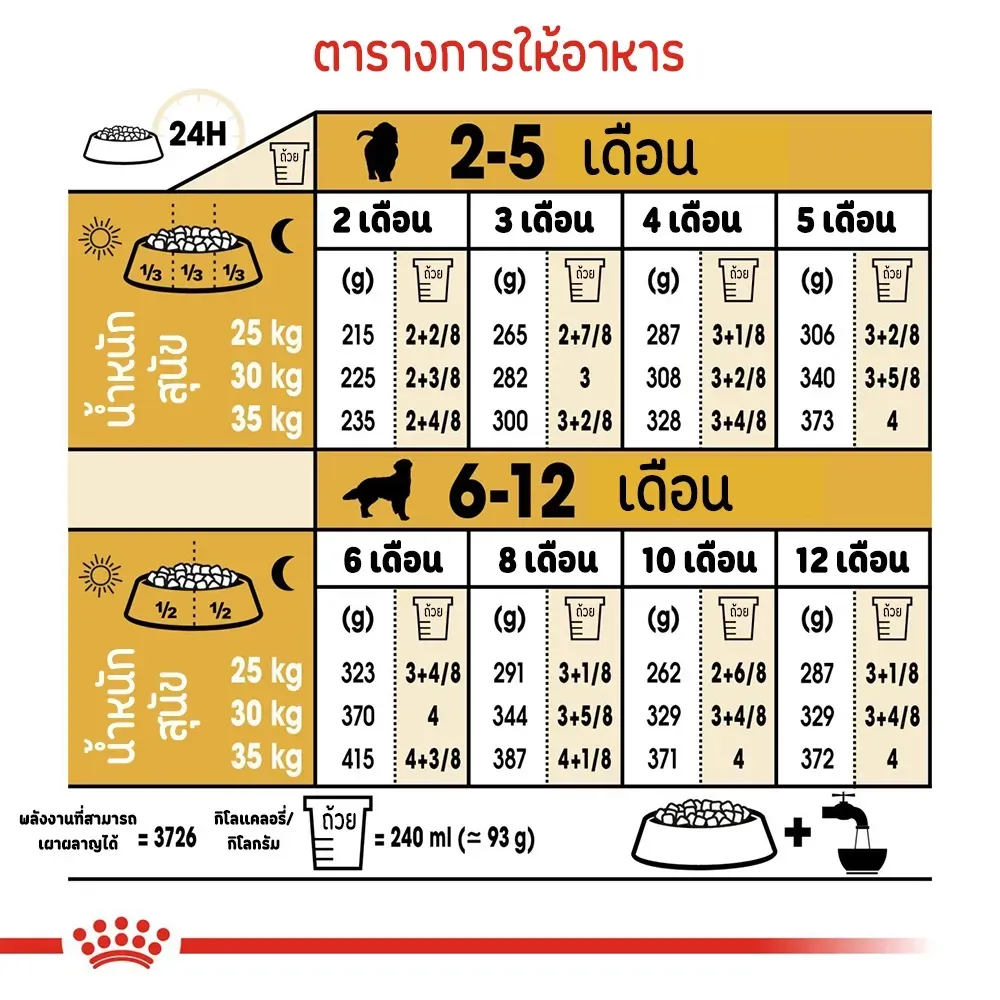Royal Canin Golden Retriever Puppy อาหารเม็ดสำหรับลูกสุนัขพันธุ์โกลเด้นรีทรีฟเวอร์