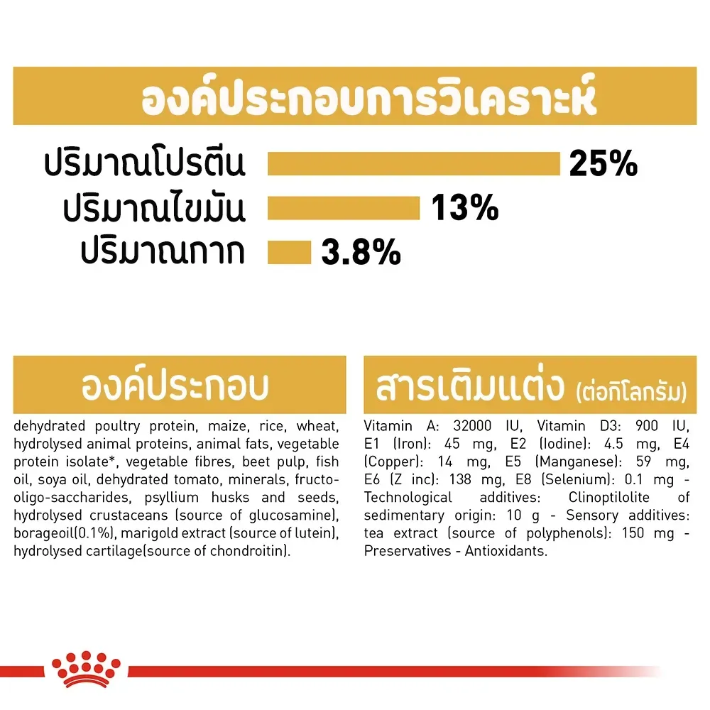 Royal Canin Golden Retriever Adult อาหารเม็ดสำหรับสุนัขโตพันธุ์โกลเด้นรีทรีฟเวอร์